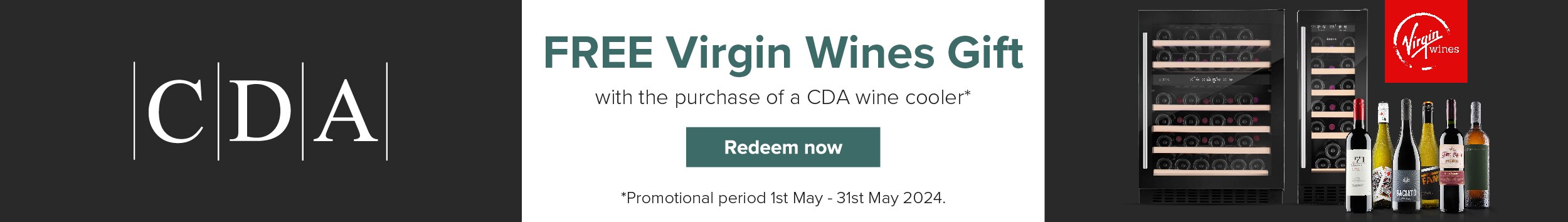 CDA Free Virgin Wine. 