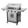 Char-Broil Advantage Series 345S - 3 Burner Gas BBQ Grill with Side Burner - Stainless Steel