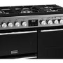Stoves Precision Deluxe D900DF 90cm Dual Fuel Range Cooker - Stainless Steel