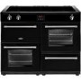 Refurbished Belling Farmhouse 110Ei 110cm Electric Range Cooker with Induction Hob Black