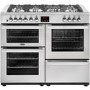Belling Cookcentre 110DF Professional 110cm Dual Fuel Range Cooker - Stainless Steel