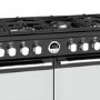 Refurbished Stoves Sterling S1100DF 110cm Dual Fuel Range Cooker Black