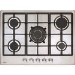 Refurbished Amica AGH7100SS 68cm 5 Burner Gas Hob Stainless Steel