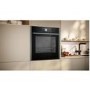 Neff N90 Slide & Hide Electric Single Oven with Steam - Black