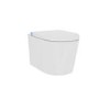 Wall Hung Smart Bidet Japanese Toilet & Grohe Frame Cistern and Chrome Flush Plate - Purificare