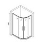 1200 x 800mm Right Hand Offset Quadrant Shower Enclosure Suite with Toilet & Basin - Carina