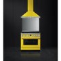 Smeg Portofino 90cm Pyrolytic Dual Fuel Range Cooker - Yellow