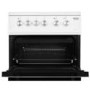 Beko 50cm Double Oven Electric Cooker - White