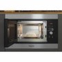 Hotpoint Built In Microwave with Grill - Stainless Steel