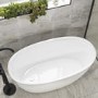 GRADE A1 - Small Freestanding Double Ended Bath 1300 x 700mm - Pico
