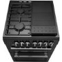 Refurbished Rangemaster Professional Plus PROPL60NGFBLC 60cm Gas Cooker Black And Chrome