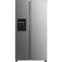TCL 513 Litre Side-By-Side American Fridge Freezer with Water Dispenser - Stainless Steel