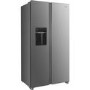 TCL 513 Litre Side-By-Side American Fridge Freezer with Water Dispenser - Stainless Steel