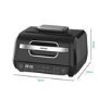 Refurbished electriQ 8 in 1 Multifunctional Air Fryer and Health Grill