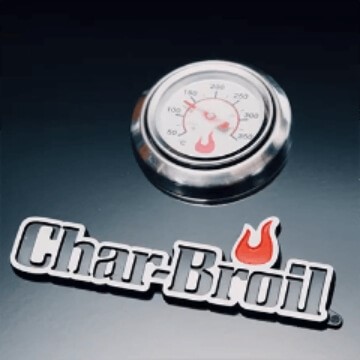 Charbroil temperature gauge.