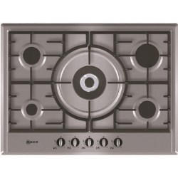 Neff T25S56N0GB Series 1 Five Burner 70cm Gas Hob - Stainless Steel