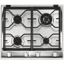 Indesit IP641SIX Built-in Gas Hob - Stainless Steel, Stainless Steel