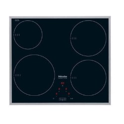 Miele KM6115 Induction Hob - Black, Black