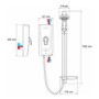 Mira Advance Flex 8.7kW Electric Shower