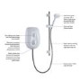 Mira Vie 8.5kW Electric Shower