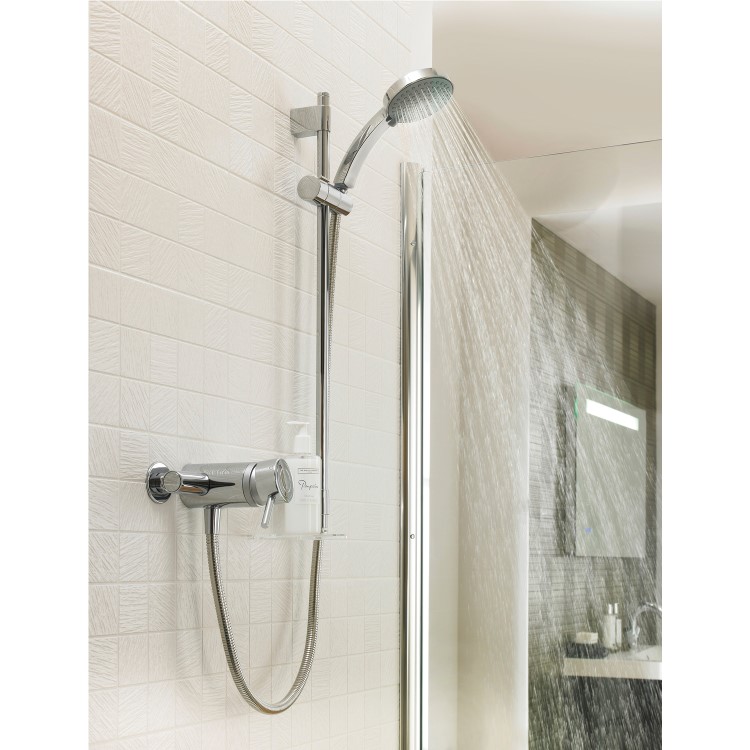 Mira Element Exposed Thermostatic Mixer Shower