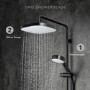 Mira Opero Dual Black Mixer Shower