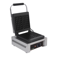 Hamoki WB-S Double Square Pattern Premium Waffle Maker 13 amp