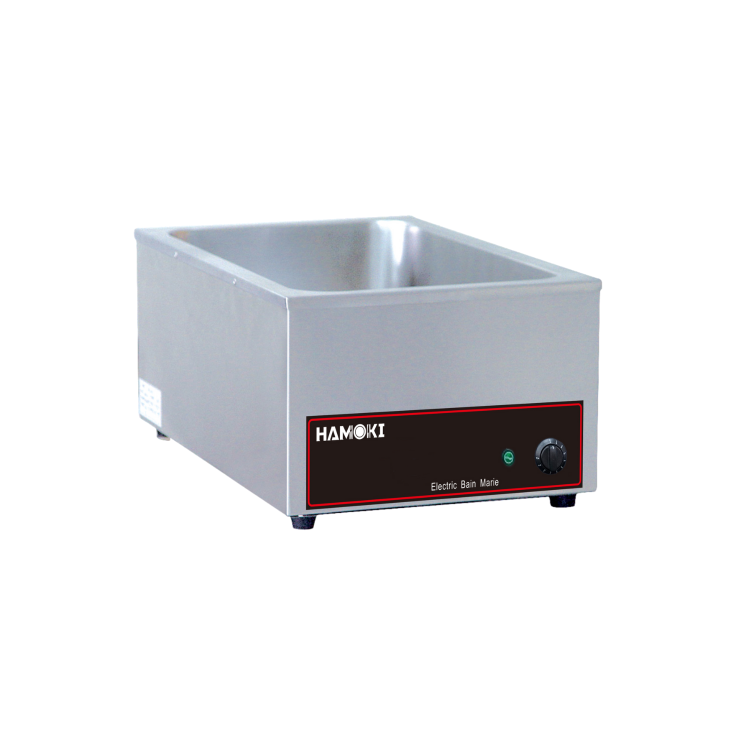 Hamoki BM-165 1/1 Gastronorm Size Bain Marie Wet Heat Depth 150mm. 13 amp