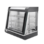 Hamoki FM26 Heated Food Display Cabinet - Front & Rear Door Warmer 3 Shelves 110ltr Capacity 13 amp