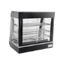 Hamoki FM26 Heated Food Display Cabinet - Front & Rear Door Warmer 3 Shelves 110ltr Capacity 13 amp