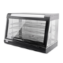 Hamoki FM48 Heated Food Display Cabinet - Front & Rear Door Warmer 3 Shelves 370ltr Capacity 13 amp