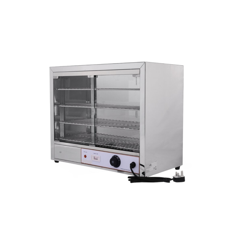 Hamoki FW-580 Pie Cabinet & Warmer 4 Shelves Up to 50 Pies 13 amp