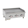 Hamoki EGG-36SX Heavy Duty Large Gas Countertop Griddle 3 Burners 90000 btu