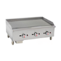 Hamoki EGG-36SX Heavy Duty Large Gas Countertop Griddle 3 Burners 90000 btu