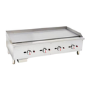 Hamoki EGG-48SX Extra Large Heavy Duty Gas Countertop Griddle 4 Burners 120000 btu