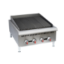 Hamoki GCB-24 Heavy Duty 4 Burner Gas Radiant Charbroiler Four Controls 80000btu