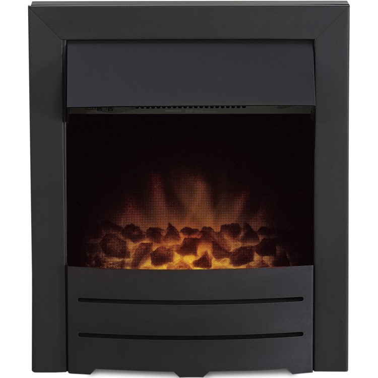 Adam Colorado Black Electric Inset Fireplace