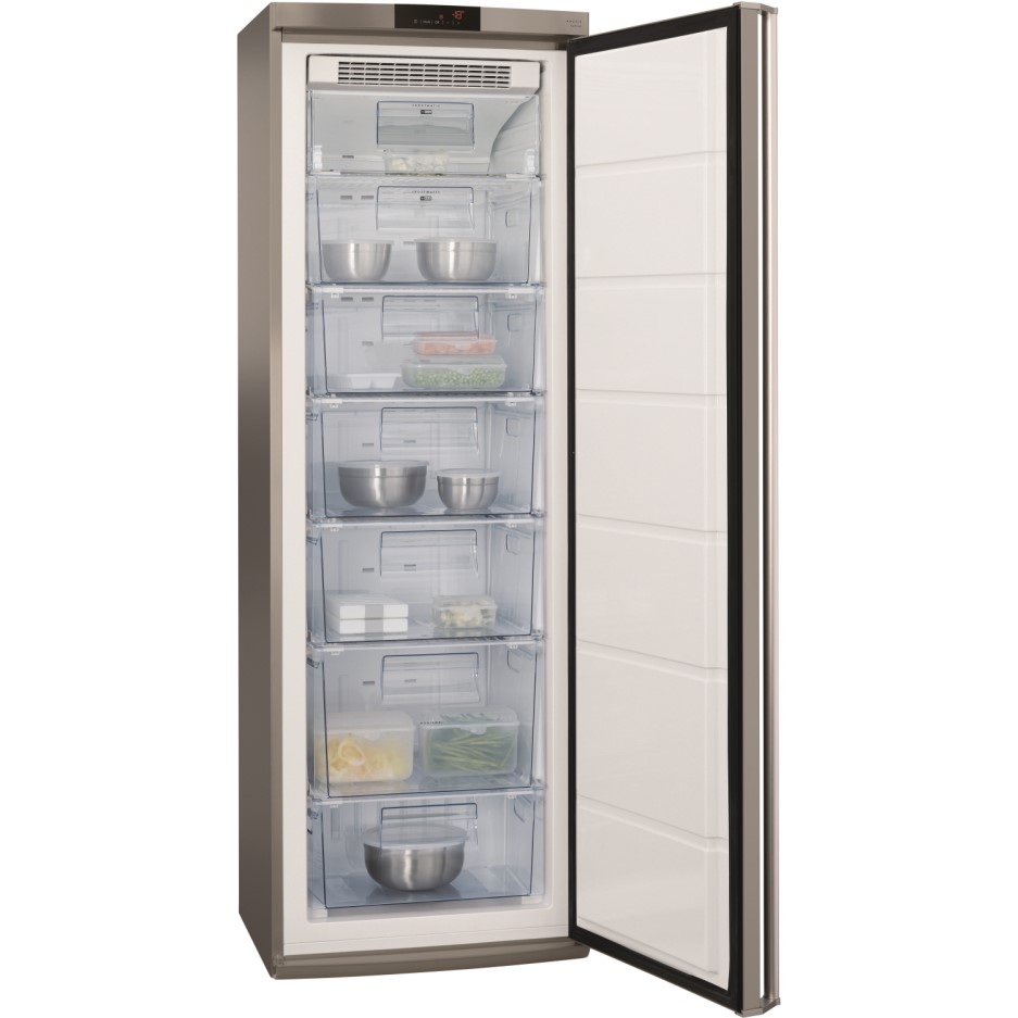 AEG A72710GNX0 60cm Wide Frost Free Freestanding Upright Freezer ...