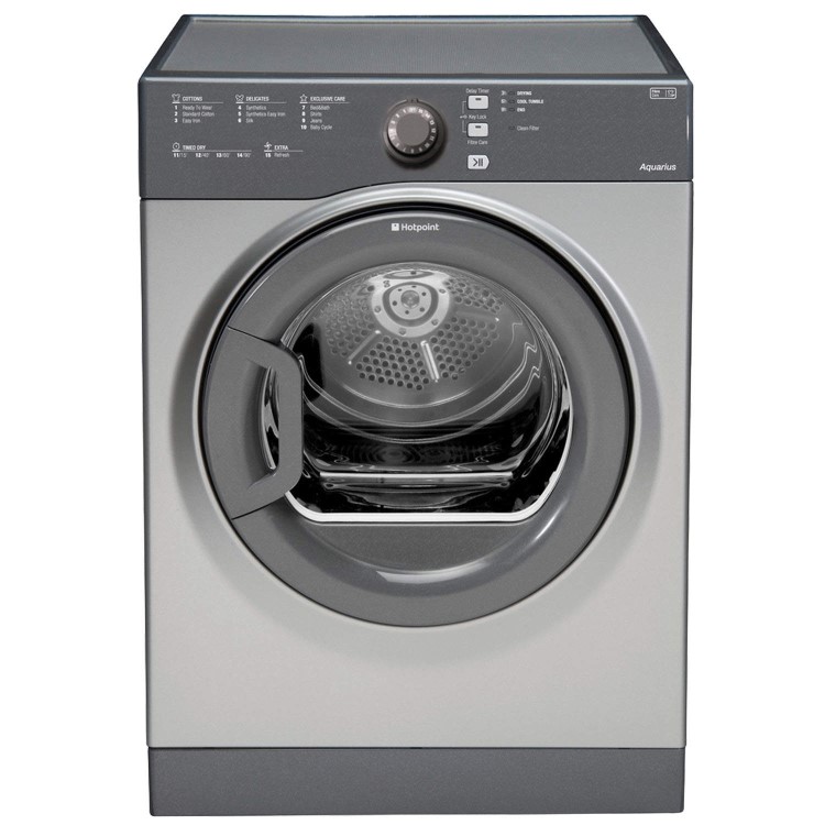 Hotpoint TVFS73BGG 7kg Freestanding Vented Tumble Dryer Graphite