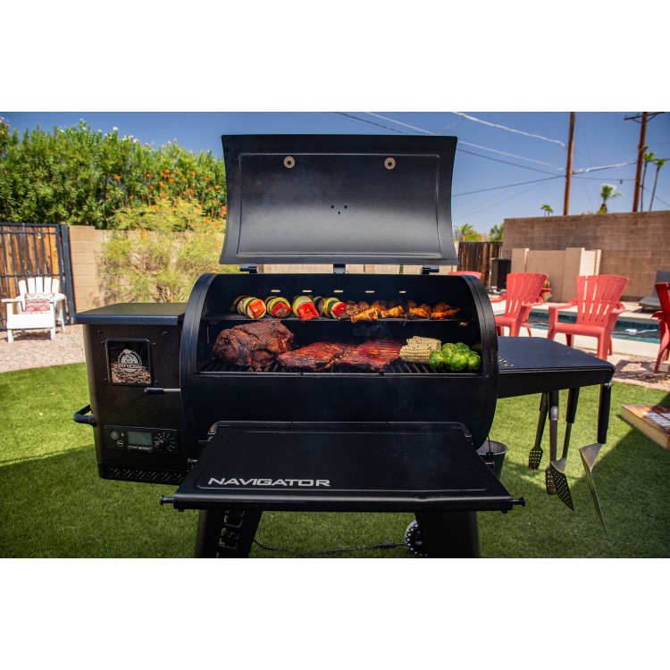 Pit Boss Navigator 850 Wood Pellet Smoker BBQ Grill PB850