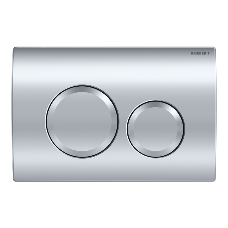 Geberit Delta Concealed Cistern and Chrome Flush Plate