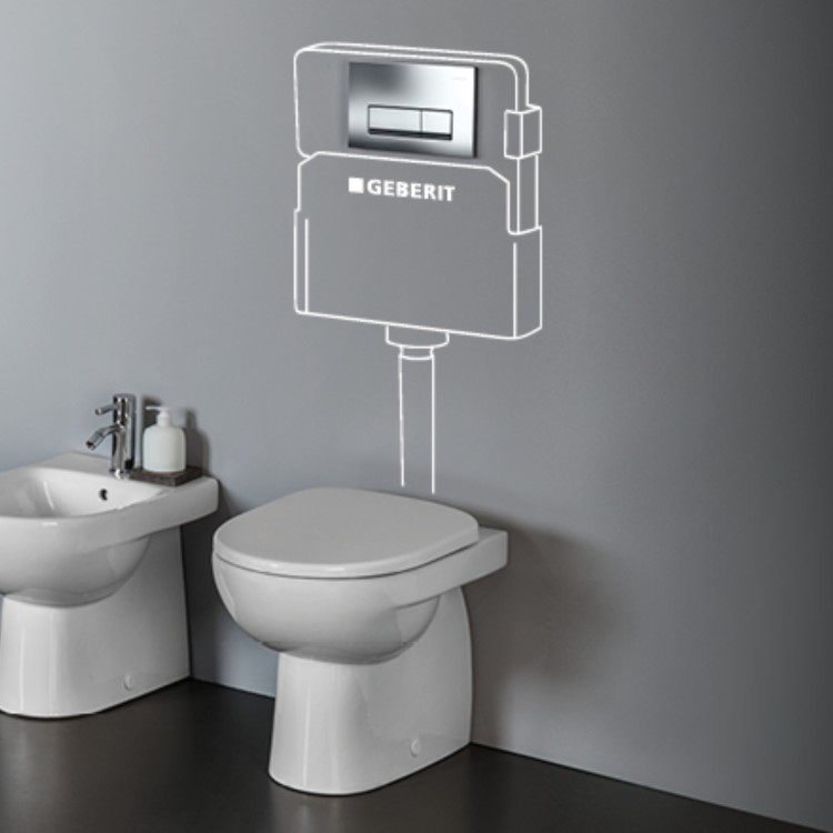 Geberit Delta 120mm Concealed Cistern