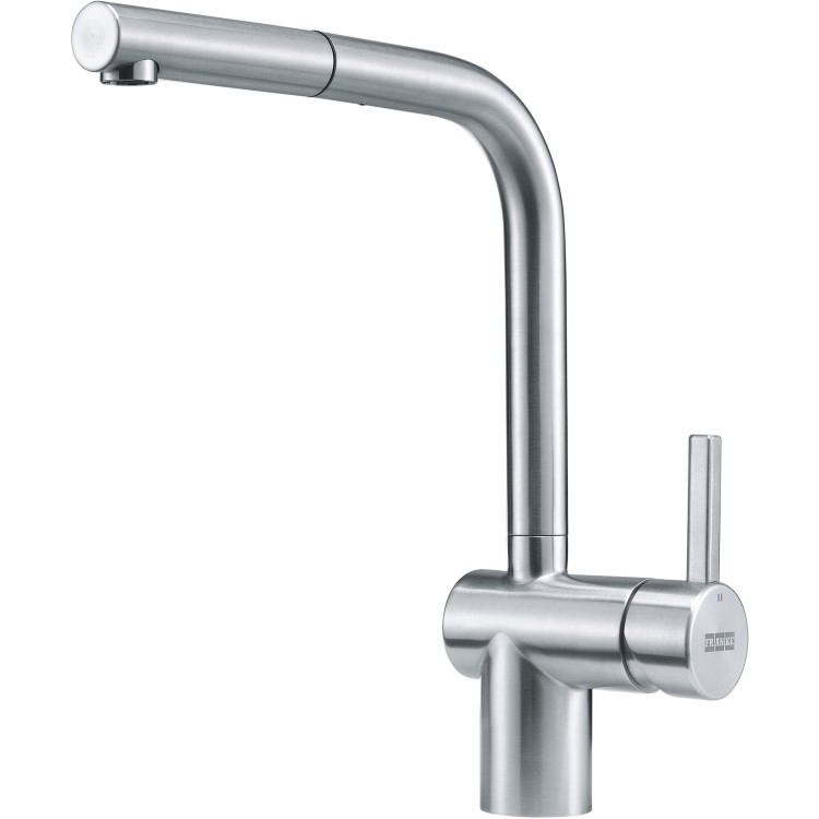 Franke Atlas Neo Single Lever Monobloc Pull Out Kitchen Tap- Steel