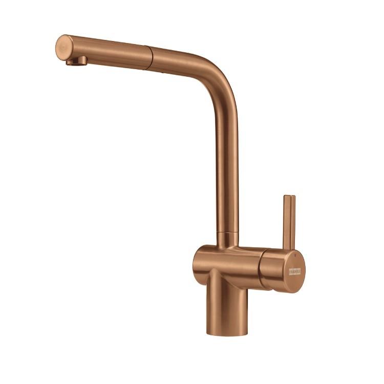 Franke Atlas Neo Single Lever Monobloc Pull Out Kitchen Tap- Copper