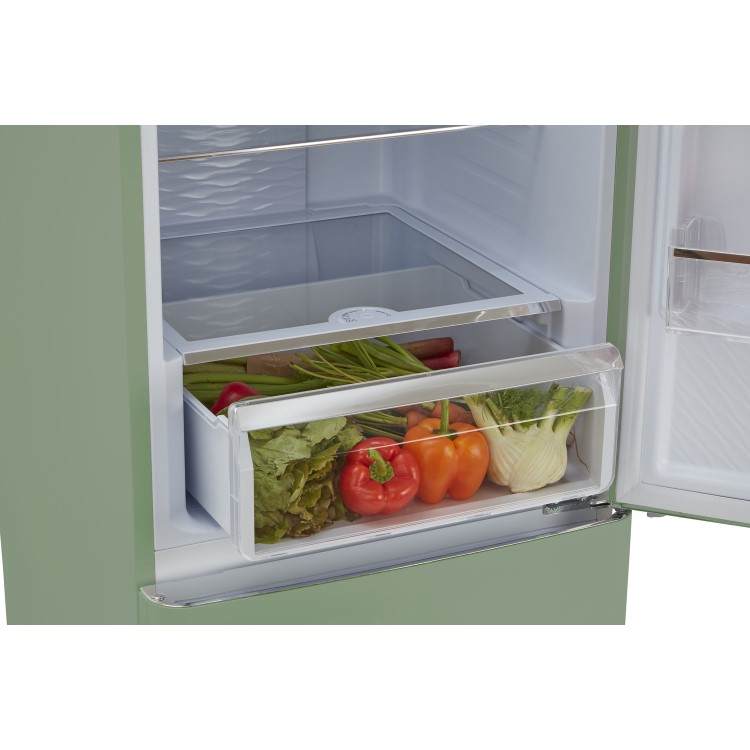 CDA 330 Litre 60/40 Retro Freestanding Fridge Freezer - Florence Meadow