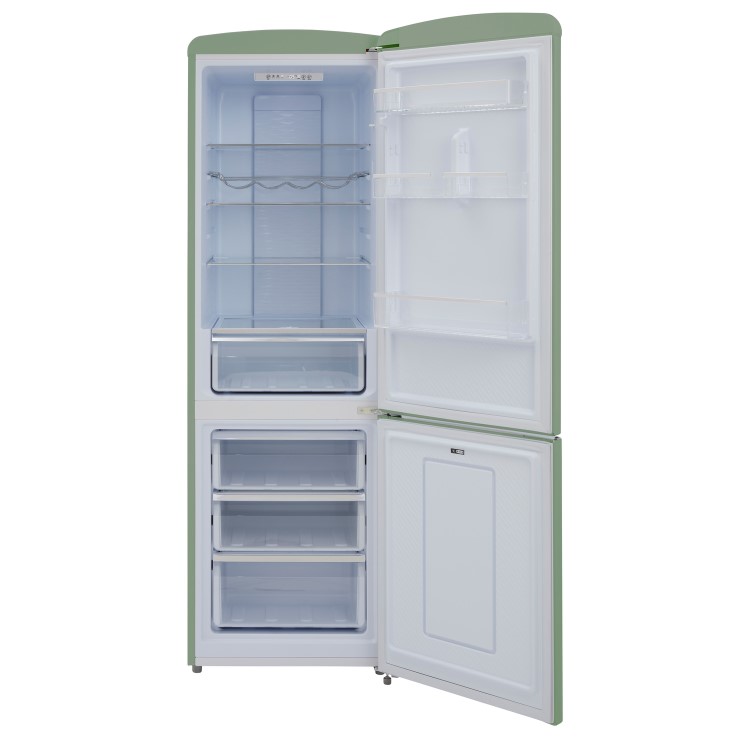 CDA 330 Litre 60/40 Retro Freestanding Fridge Freezer - Florence Meadow