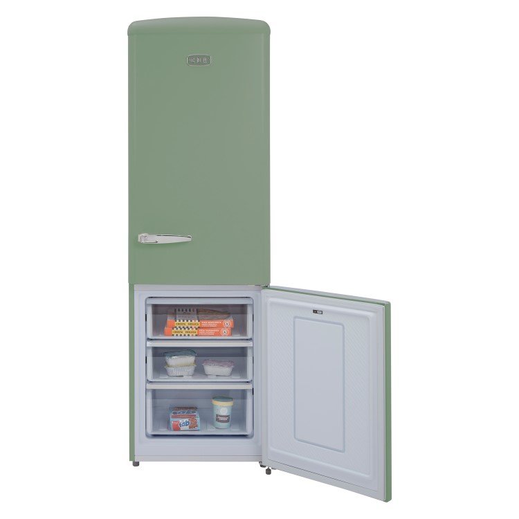 CDA 330 Litre 60/40 Retro Freestanding Fridge Freezer - Florence Meadow