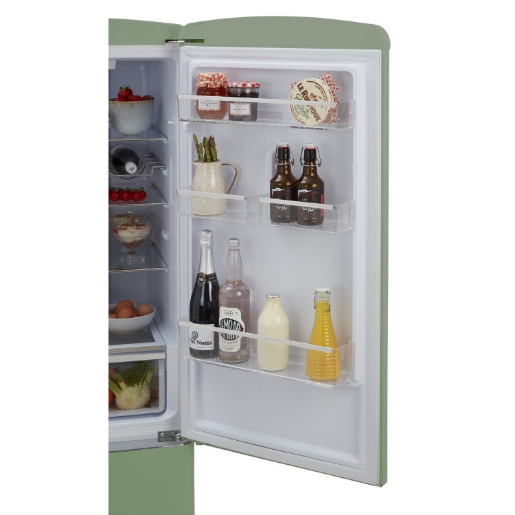 CDA 330 Litre 60/40 Retro Freestanding Fridge Freezer - Florence Meadow