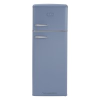 CDA 206 Litre Top Mount Retro Freestanding Fridge Freezer - Betty Sea Holly