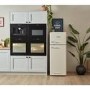 Refurbished CDA Betty Barley Freestanding 206 Litre Top Mount Retro Fridge Freezer Cream